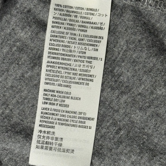 Hollister Womens Y2K Grey Lace Trim Racerback Tank Size M Heathered Cotton - Picture 7 of 8